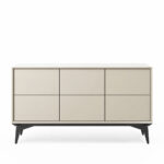 קומודה מעוצבת מעץ מלא AMERICAN CROWN VELORA GRANDE